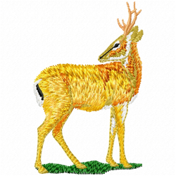 Gazelle Embroidery Design 9